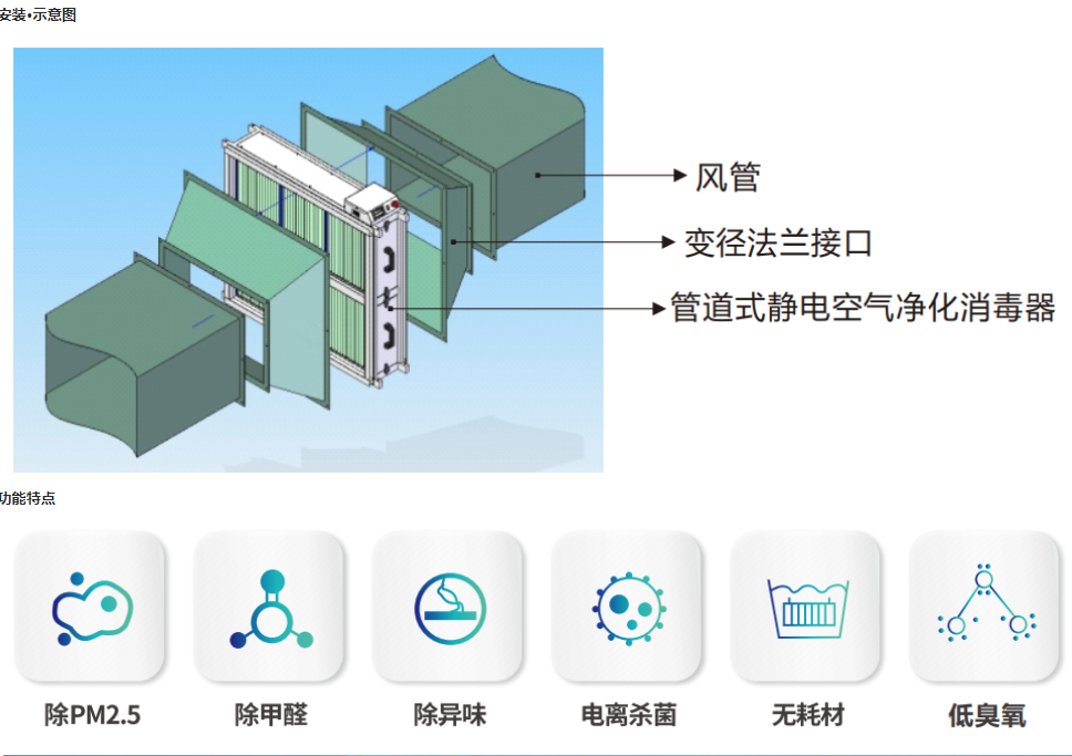 空氣管道式消毒設(shè)備